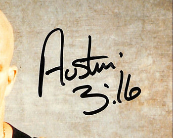 Stone Cold Steve Austin Signed/Inscribed 8X10 Photo Pro Wrestler Psa 194985