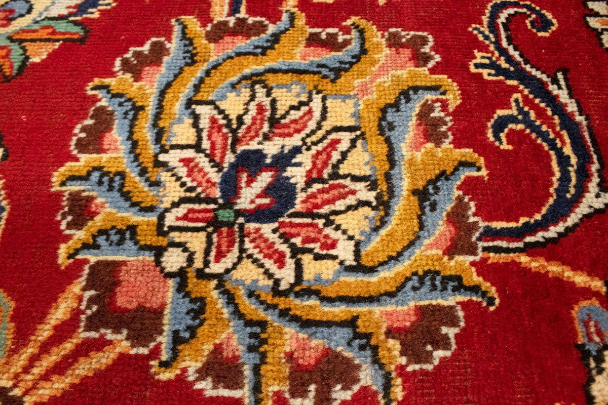 11'6X14'8 Handmade Semi-Antique Oriental Rug Palatial Size Classic Carpet