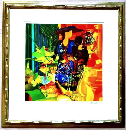 Gerard Le Nalbaut (1946 Lorient) Original Lithograph Signed Framed Numbered