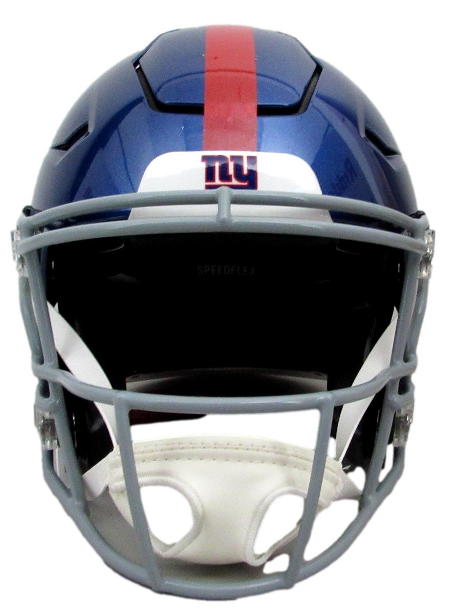 Abdul Carter Signed/Insc Full Size Speedflex Helmet Ny Giants Bas/Beckett 196742
