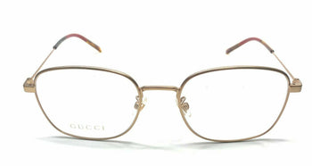 GUCCI GG0685OA 003 Gold Square Rectangle Men's