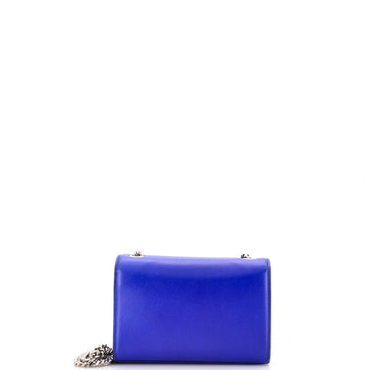 Saint Laurent Classic Monogram Crossbody Bag Grainy Leather Small