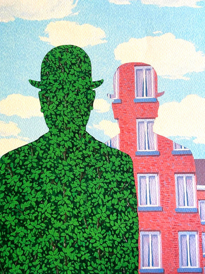 Ren Magritte Lithograph Coa Signed Numbered By