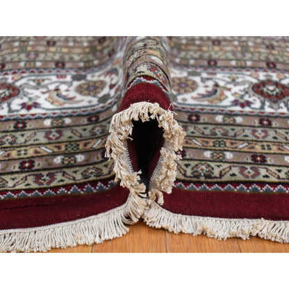 10'X16' Barn Red Tebraz Mahi 100% Wool Hand Knotted Oversized Rug