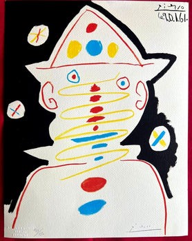 Pablo Picasso Lithograph Coa Signed