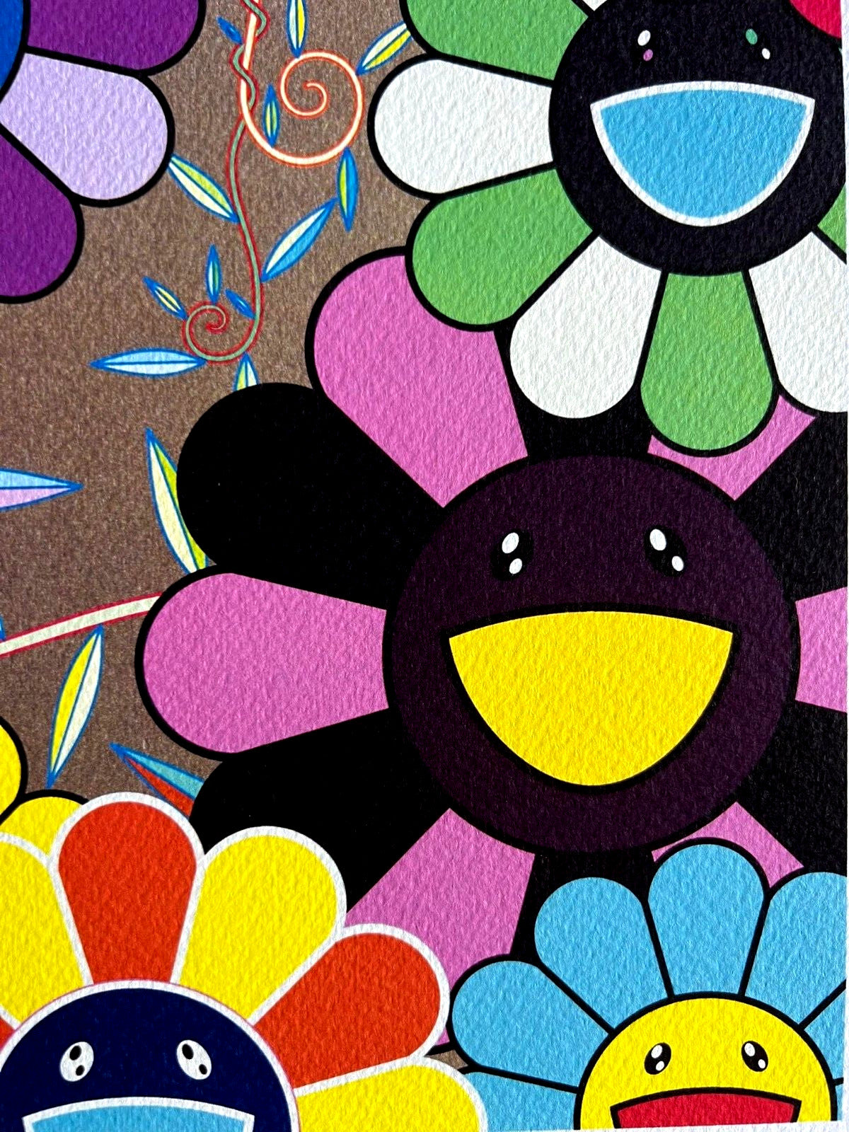 Takashi Murakami Lithograph Mori Art Coa Numbered