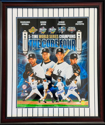 The Core Four Jeter Rivera Posada & Pettitte