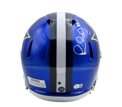 Dallas Cowboys Triplets  Autographed Full Size Flash Replica Football Helmet Bas