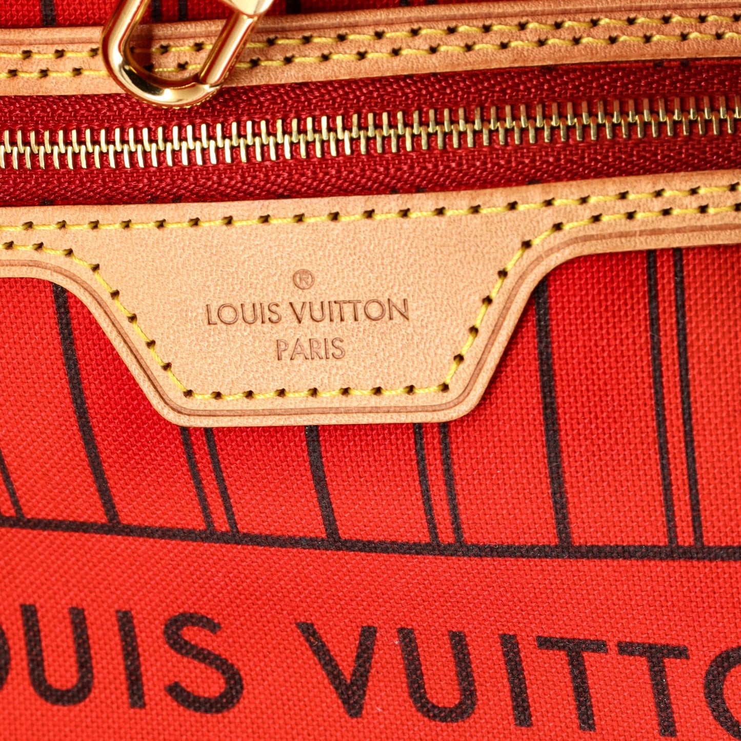 Louis Vuitton Neverfull Nm Tote Monogram Canvas Mm