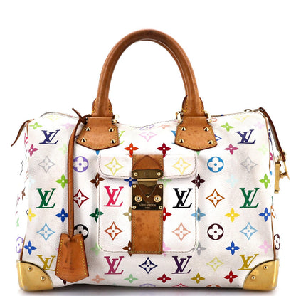 Louis Vuitton Speedy Handbag Monogram Multicolor 30