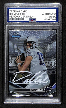 Drew Allar Penn State Signed 2022 Bowman U Best