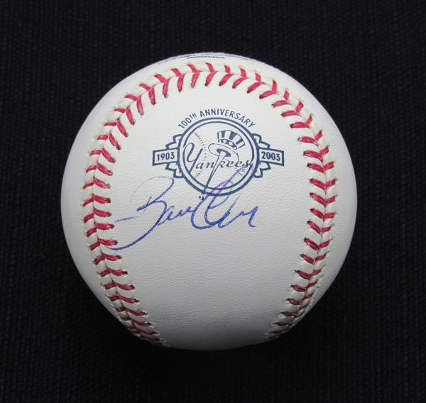 Bobby Abreu Signed/Auto Yankees 100Th Oml Baseball Psa/Dna 186976