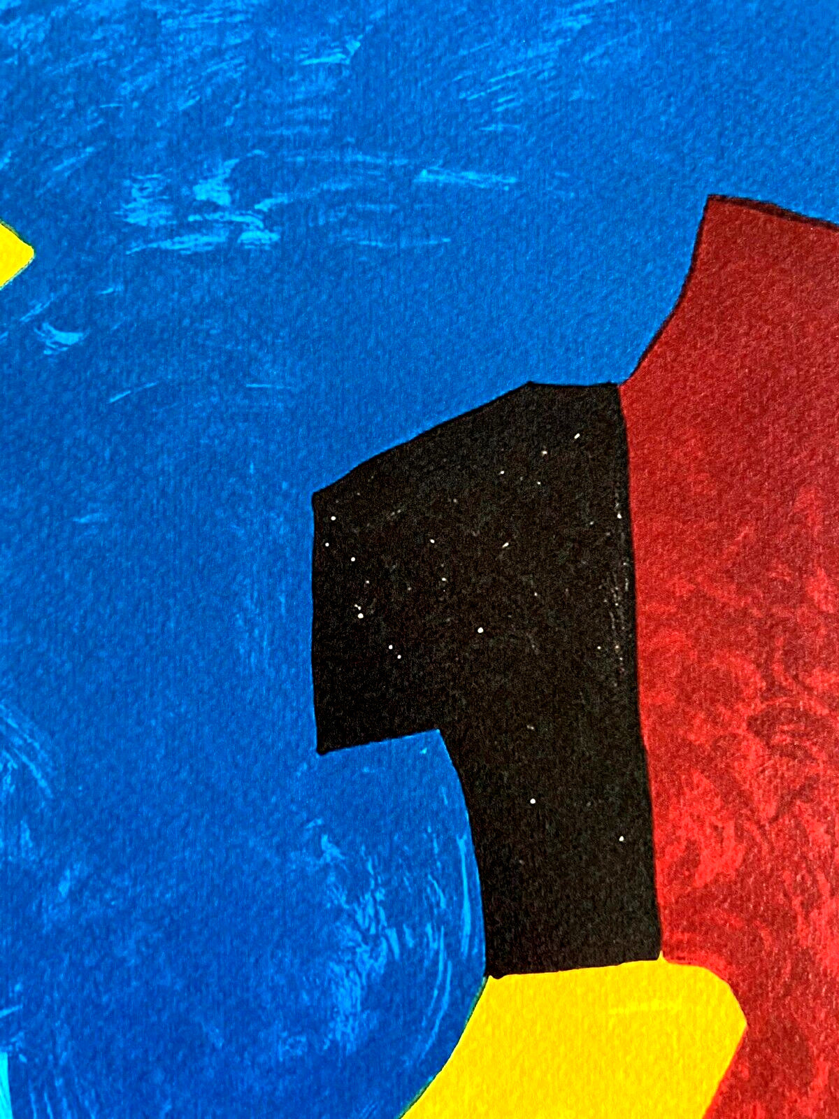 Serge Poliakoff Lithograph Moma Coa Signed Op Numbered In Pencil Piet Mondrian