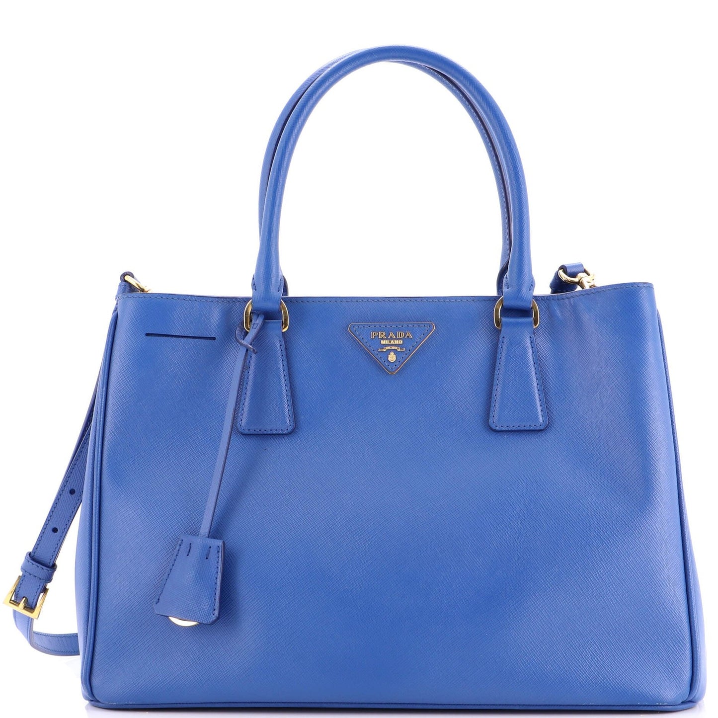 Prada Gardener'S Tote Saffiano Leather Large