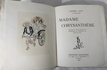 Madame Chrysantheme Pierre Loti/Foujita 1926 1St