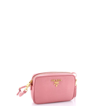 Prada Camera Shoulder Bag Saffiano Leather Small