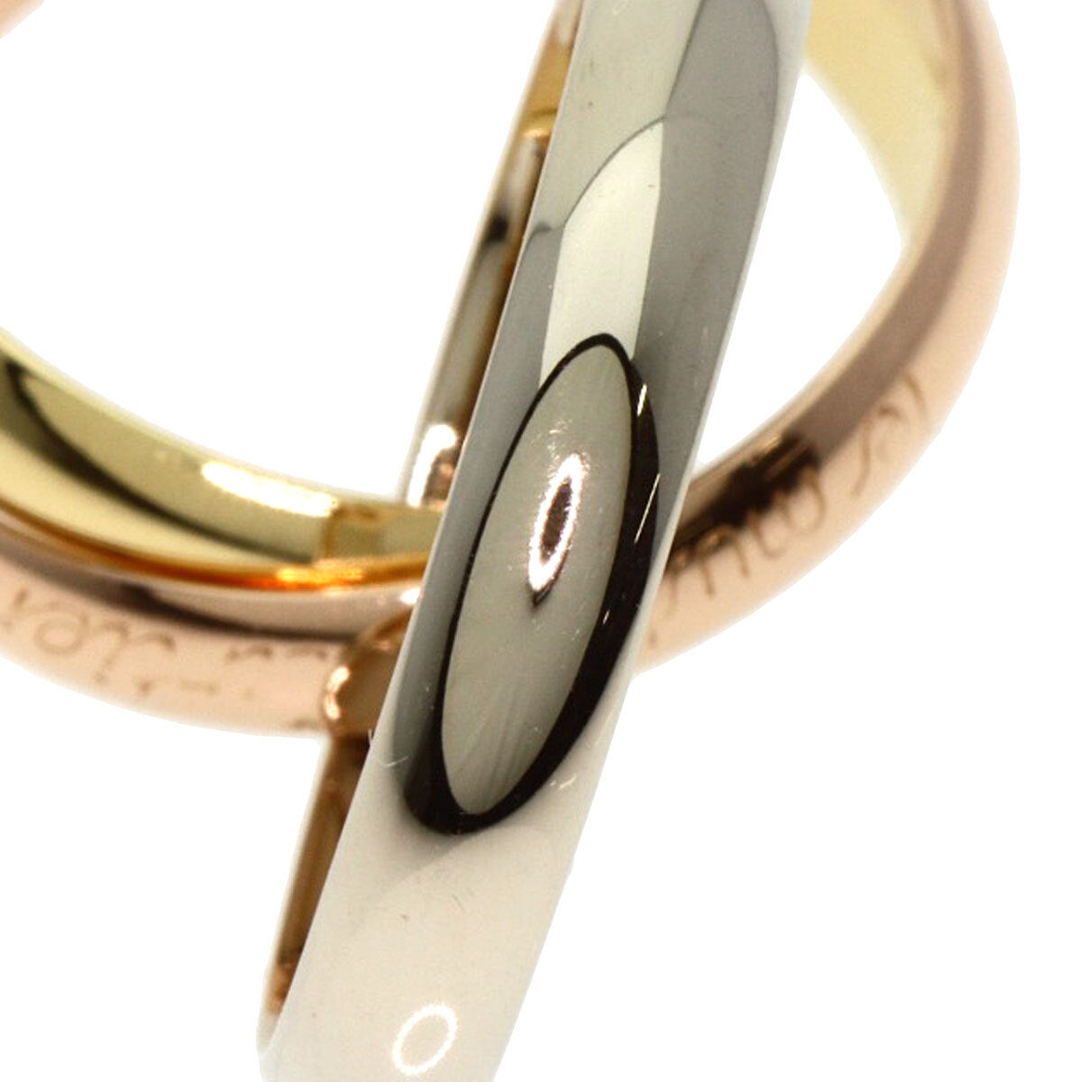 Cartier   Ring Trinity #52 K18 Yellow Gold K18