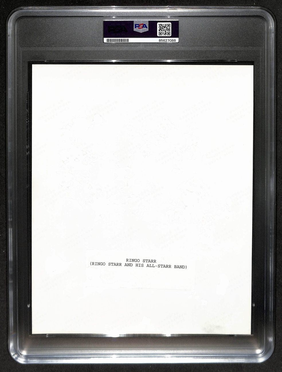 Ringo Starr Signed/Autographed 8X10 B/W Photo Psa/Dna/Beckett 200228