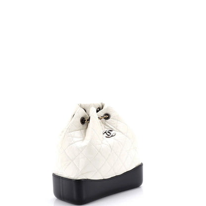 Chanel Gabrielle Backpack Quilted Calfskin Small