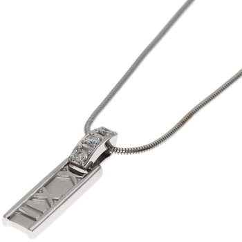 Tiffany&Co.   Necklace Atlas Bar Diamond K18