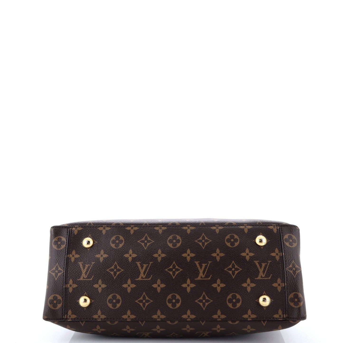 Louis Vuitton Flower Tote Monogram Canvas With Leather