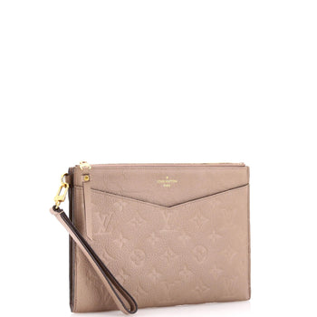 Louis Vuitton Pochette Melanie Monogram Empreinte Leather Mm