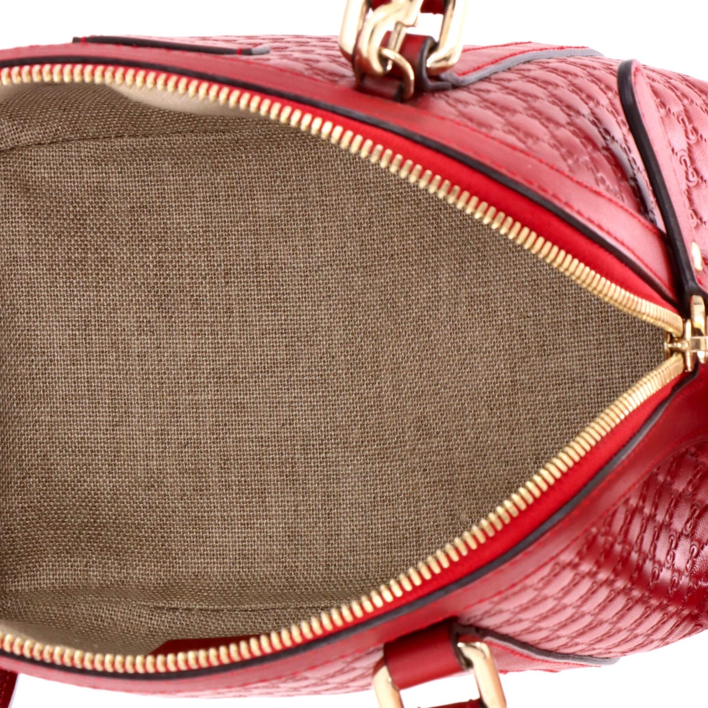 Gucci Convertible Dome Satchel Microguccissima Leather Mini