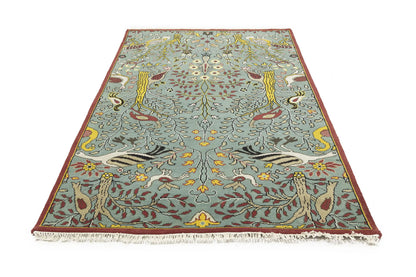 Handmade Chobi Oriental Rug 6X9 Ft Pictorial
