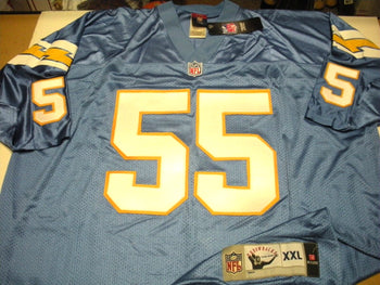 Junior Seau Sandiego Chargers Jsa/Coa Signed