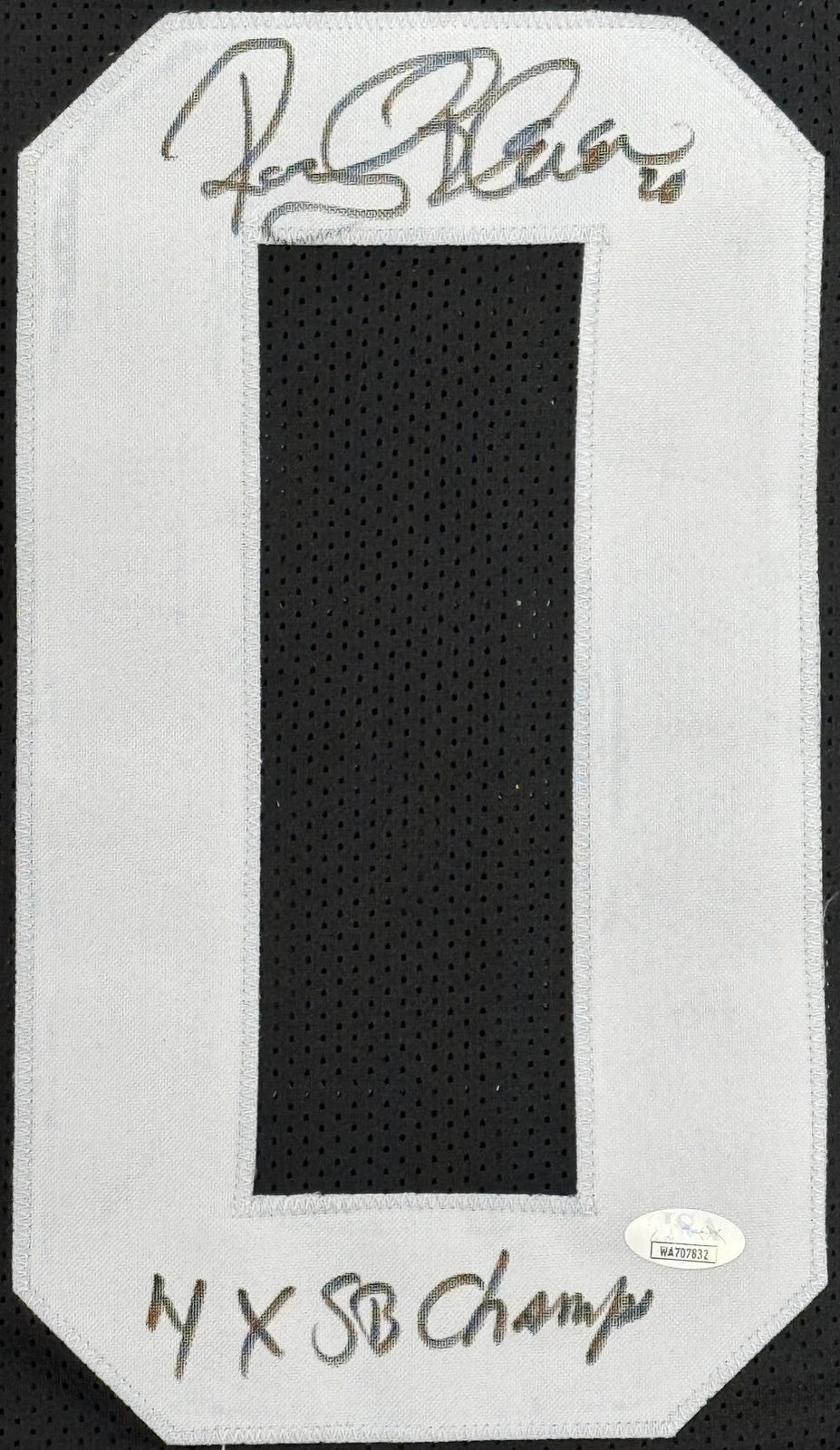 Rocky Bleier Autographed Pittsburgh Steelers Jersey (Jsa)