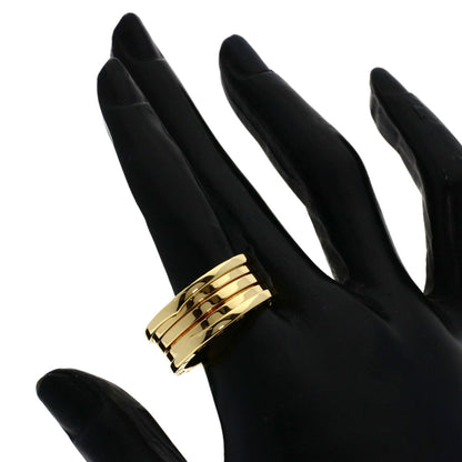BVLGARI   Ring B.zero1 3 Band #64 K18 Yellow Gold