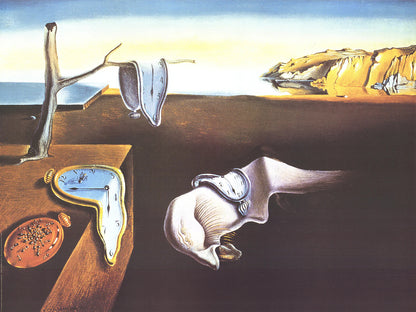 Salvador Dali The Persistence Of Memory " Offset Lithograph Su