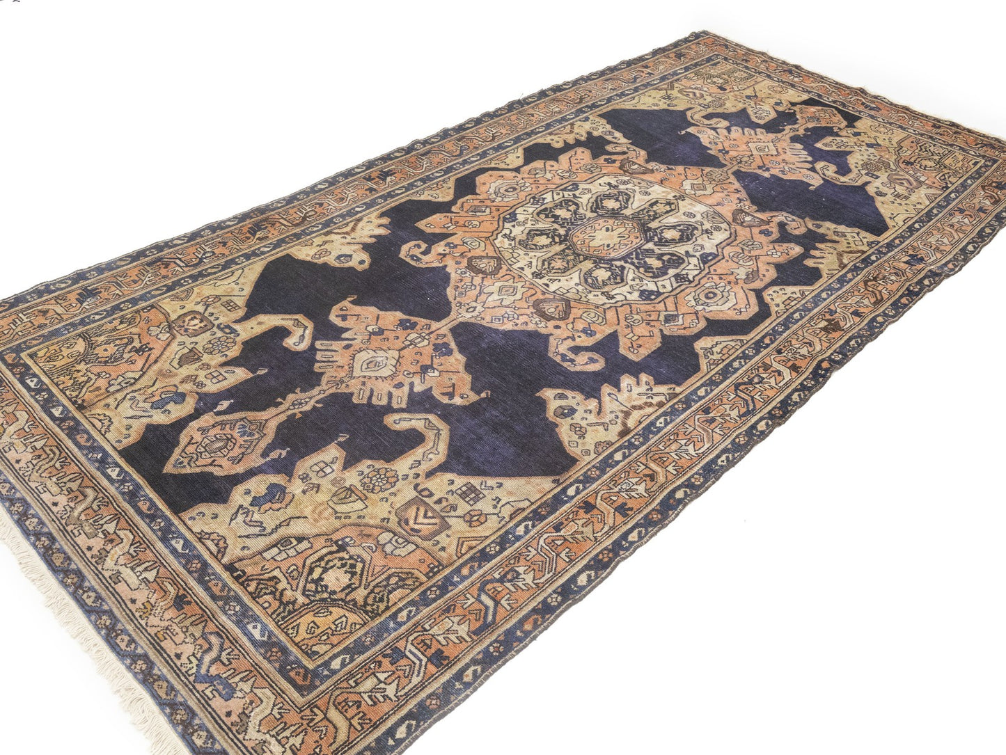 5X11 Handmade Antique Oriental Rug Tribal Design Carpet Living Room Decor
