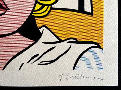Roy Lichtenstein Lithograph Coa Signed Numbered By Hand 275 Ex