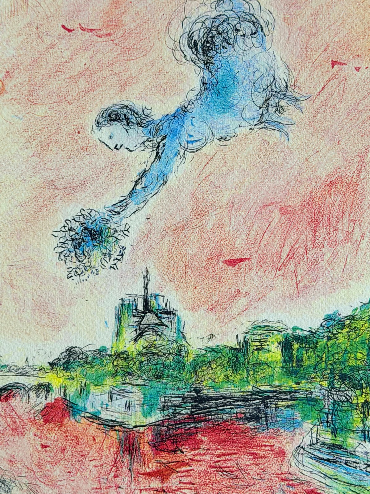 Marc Chagall Lithograph # (Numbered)