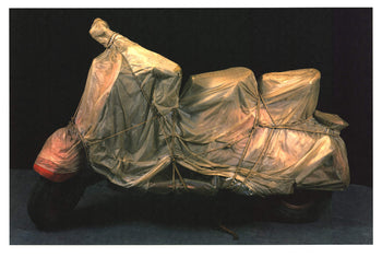 Javacheff Christo Wrapped Vespa 
