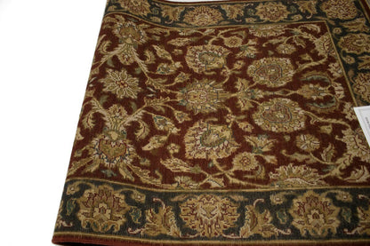 Handmade Chobi Oriental Runner Rug Red & Charcoal