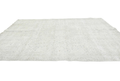 8X11 Handmade Vintage Oriental Rug Antique Distressed Floral Design Carpet