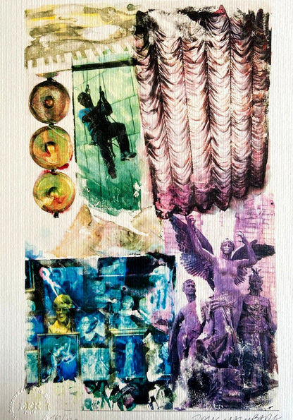 Robert Rauschenberg Lithograph Coa Numbered Signed Op Jasper Johns