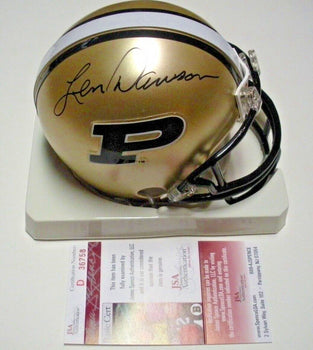 Len Dawson Purdue Boilermakers,Chiefs Last One