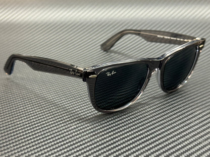 RAY BAN RB2140 1355R5 Grey Transparent Unisex 54 mm Sunglasses