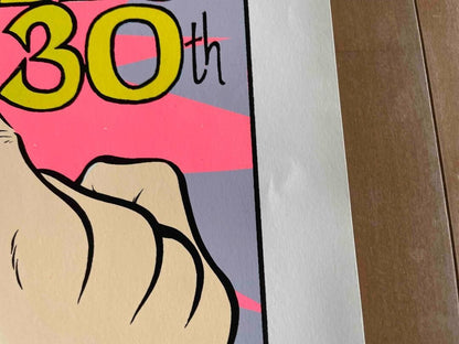 Nirvana Coop Poster Print (Silk Screen) - Original 1993