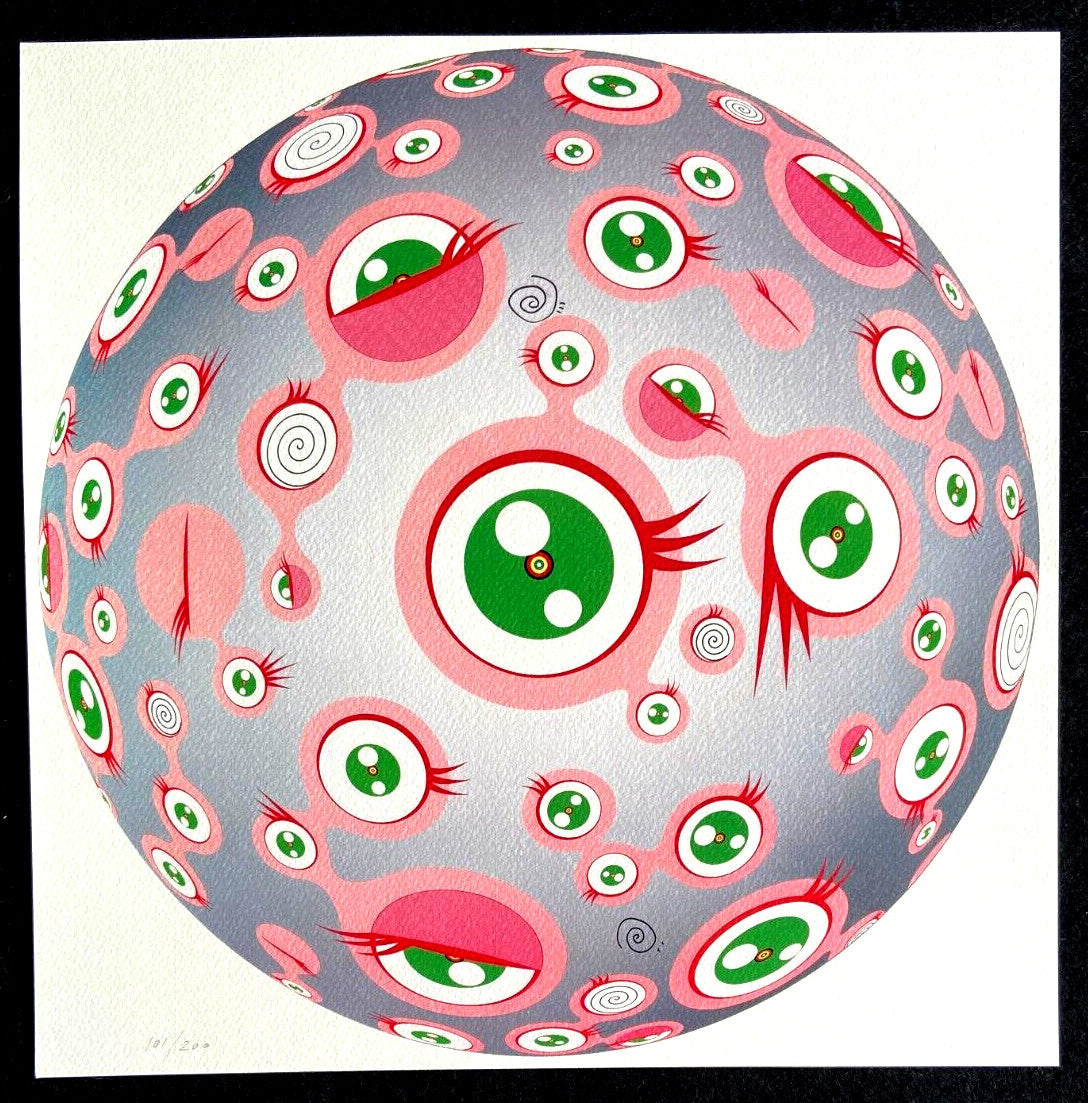 Takashi Murakami Lithograph Mori Art Museum Coa Numbered Limited