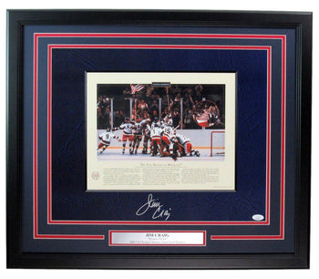 Jim Craig Signed/Autographed 8X10 