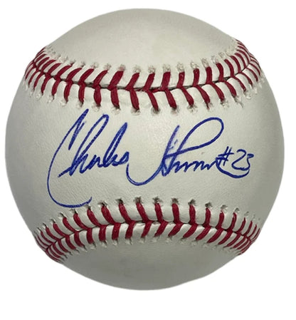 Charles Johnson Autographed Baseball (Jsa)