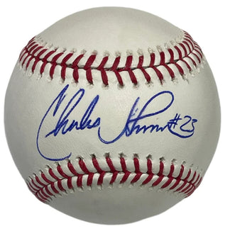 Charles Johnson Autographed Baseball (Jsa)