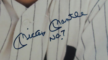 Mickey Mantle Hof Signed/Inscr 16X20 Photo New