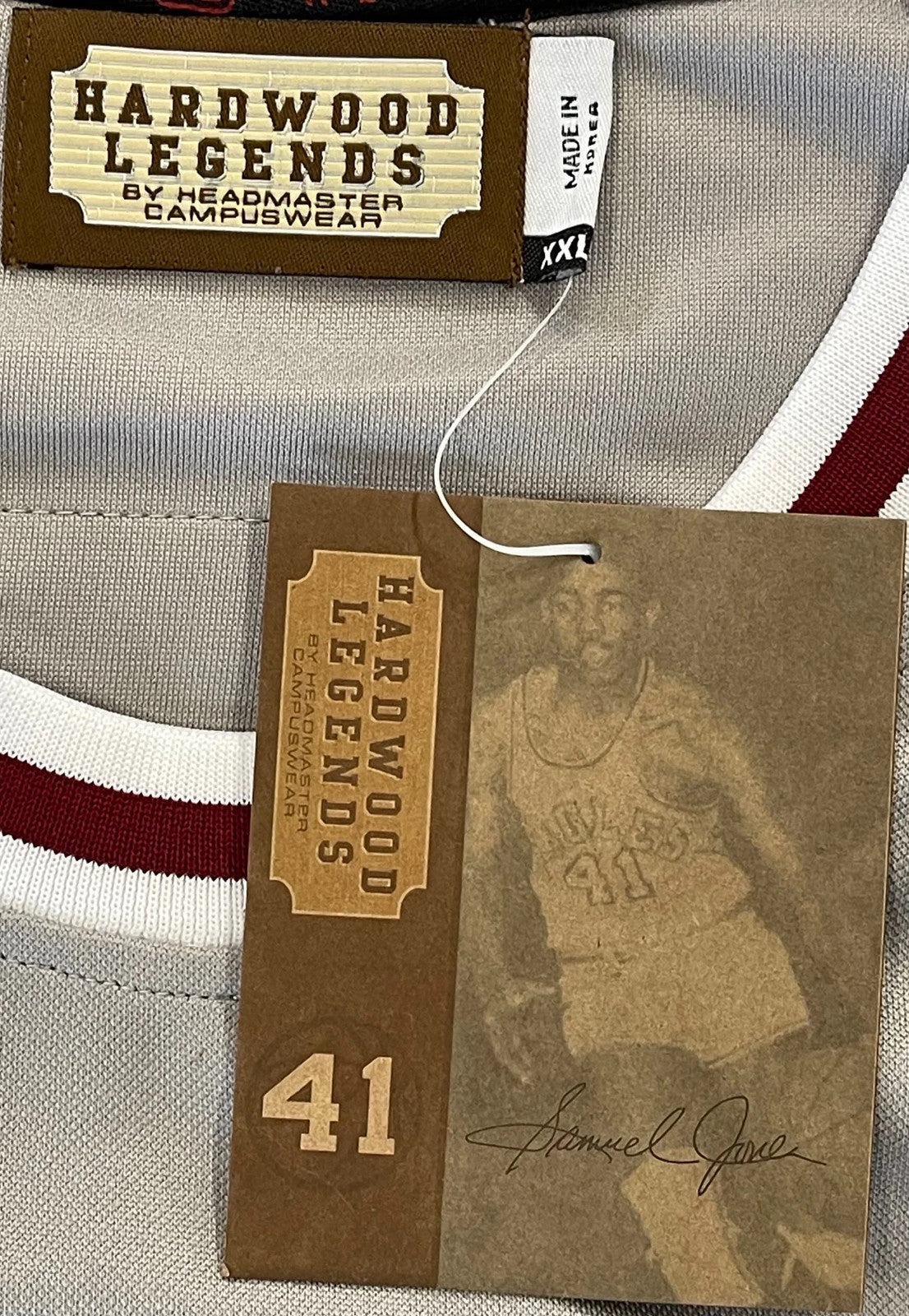 Sam Jones Autographed Xxl North Carolina Central Jersey