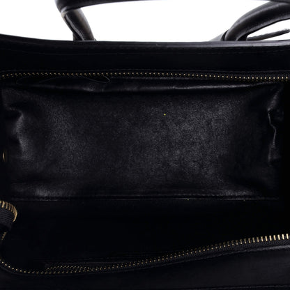 Celine Tricolor Luggage Bag Leather Micro