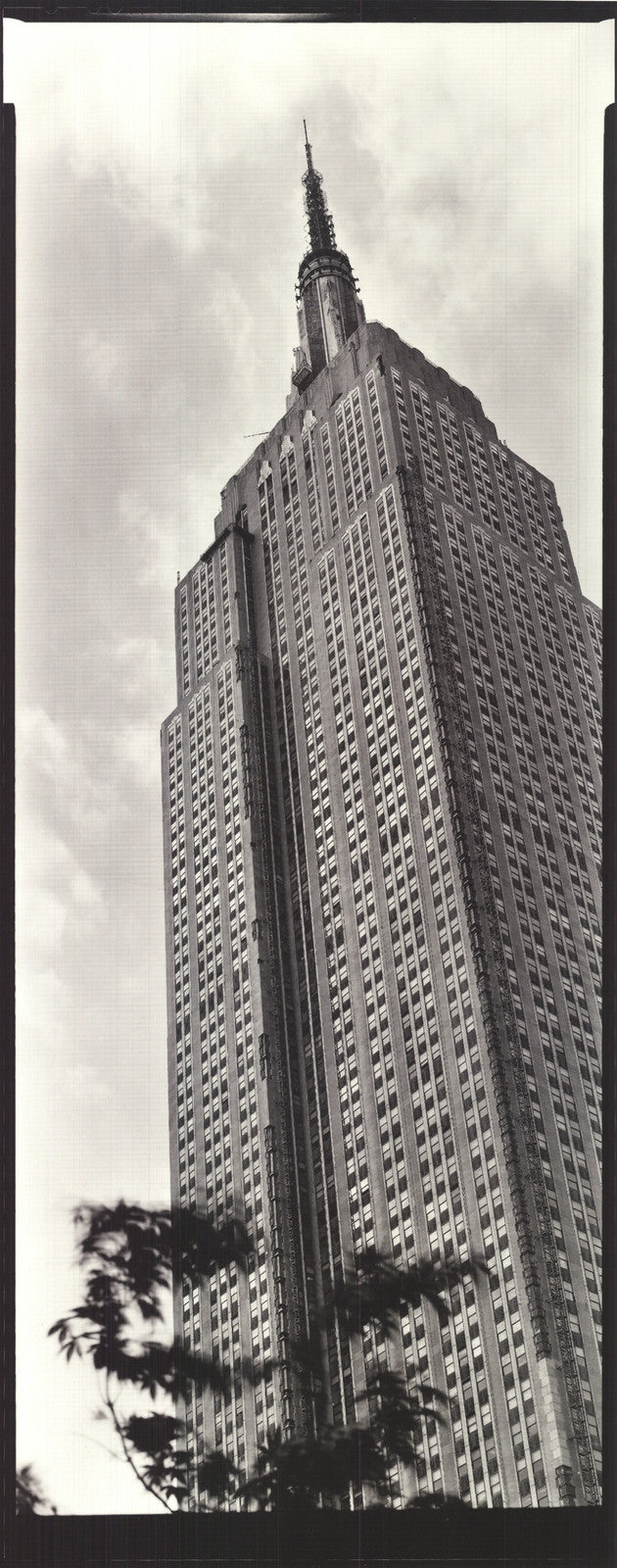Paula Barr Empire State Building " Offset Lithograph Photography Bl